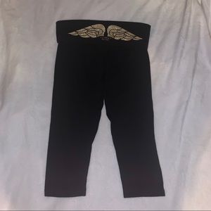 Victoria’s Secret Angel Wing Cropped Leggings